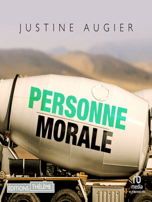 cover image of Personne morale